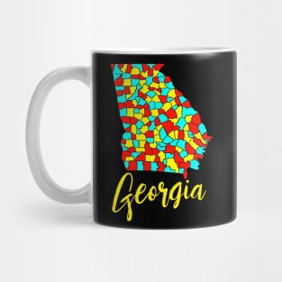 USA state: Georgia Mug